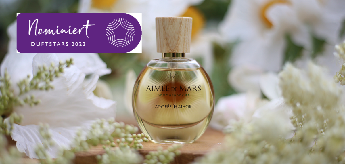 Aimée de Mars ist nominiert für den renommierten Schweizer Parfumpreis DUFTSTARS!